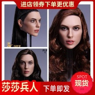 1/6 JXtoys JX-09 Gal Gadot Wonder Woman Head Carving Hair Transplant 3 Haircuts cuts