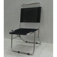 Ghế cafe xếp gọn khung inox vải dù ghế xếp đi dã ngoại - Ghế bố xếp gọn 47wood