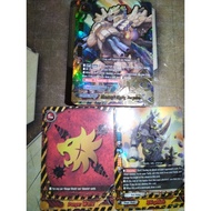 Buddyfight English New Duel Golem Deck 52 pcs include PR Flag and Foil Buddy