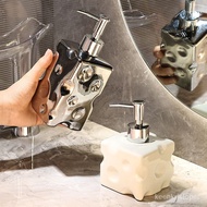 QM🍅 Light Luxury Ceramic Hand Sanitizer Bottle Bathroom High-End Shower Gel Sub Bottle Shampoo Fire Extinguisher Bottles