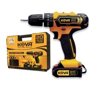KOVA CORDLESS IMPACT DRILL 20 V BOR BATERAI TEMBOK