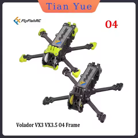 FlyFishRC Volador VX3 VX3.5 O4 FPV Frame 3inch 3.5inch Compatible With O4 Air Unit FPV RC Freestyle 