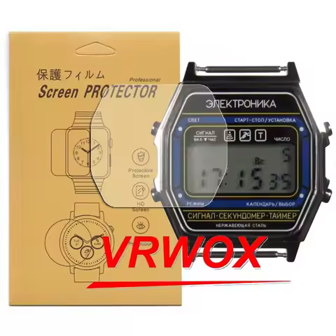 3Pcs Protector For CHN-55 CH-55 CH-54 77A 1184 1185H Belarus Ukraine and Russia Watch TPU Protector 