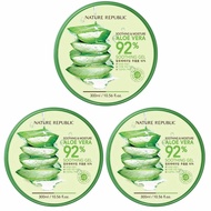 Lazada 5th Birthday Special Offer 3 Units Of Nature Republic Soothing and Moisture 92% Soothing Gel 