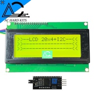 20x4 LCD+I2C Interface with backlight (Yellow Screen) with Soldering