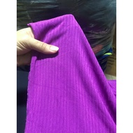 C777 - Purple striped Cotton fabric (1.7m x 1.45m), 4-way stretch