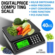 40kg Penimbang Digital Makanan Timbangan Digital Suitable for commercial kitchen digital electronic 
