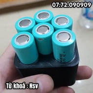 Nsv Khuôn đóng pin cell 18650 dành cho vỏ pin Hitachi 12v đứng