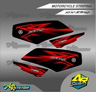 Striping List Variasi Rx King - Striping List Motor Rx King - Stiker Rx King kode C