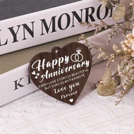 Happy Anniversary Picture Frame Gifts for Men Women, Anniversary Wedding Gift for Couple Wife Husban