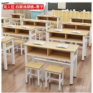 Table Training Table Training Three-Person Desk Chair Customer Single Student Training Class Bit Dou