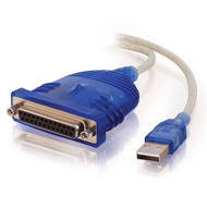 C2G Legrand USB to DB25 Cable, Adapter Convert Cable, 6 Foot USB to Parallel Printer Cable, Printer 