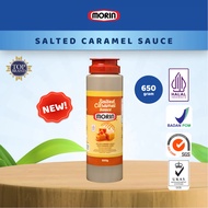 MORIN Sauce Tube - All Variants - Salted Caramel 650 gr, Chocolate 650 gr, Ganduiya Chocolate Hazeln