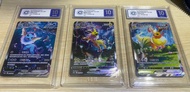 Pokemon Ptcg Vmax 簡中 水伊 火伊 雷伊  Promo 獨估 寶可夢卡牌 月亮伊布 月伊 大月 仙伊 郵票 美人超 大英 Sar MuR ur sr HR 金卡Psa10 BGS10