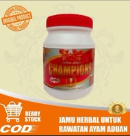 PERAWATAN HEWAN PELIHARAAN JAMU JAGO CHAMPIONS BOTOL JAMU HERBAL RAWATAN AYAM ADUAN PEMULIHAN AYAM L