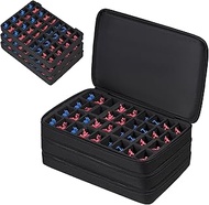 TPCY Miniature Storage Carrying Figure Bag -108 Slot Figurine Minature Carrying Case,Compatible with