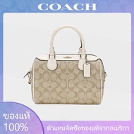 [In stock, fast delivery] 100% authentic Coach F58312 classic style handbag/women's genuine leather shoulder bag