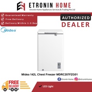 Midea 142L Chest Freezer MDRC207FZG01