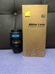 罕有 完美無瑕 全套有盒 Nikon AFS 105 105mm F2.8 VR Nano MIJ 日本製造