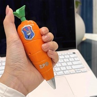 Cute Carrot Recording Pen, Mini Voice Recorder & Ballpoint Pen 2-in-1, Zootopia Judy Hopps G2j5