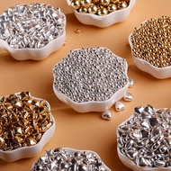 Manik Gula Perak Manik Gula Beg Kek Hari Lahir Hiasan Pastri Manik Hiasan Pencuci Mulut Hiasan Pemba