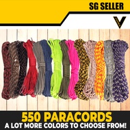 [SG SELLER] NEW 550 PARACORD FROM SG VOZUKO (30  METERS LONG - 4MM THICK)
