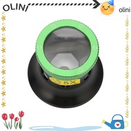 OLINI Watchmaker Loupe, 5X/10X/15X/20X Magnification High Hardness Eye Loupe, Wide Application Sapph