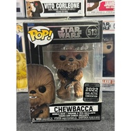 Funko Pop Star Wars 513 **CHEWBACCA** **2022 Galactic Convention Exclusive** **Chewbackca**