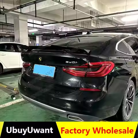 For BMW 6 Series GT 640i 650i G32 2021 2022 2023+ ABS Spoiler Car Tail Trunk Spoiler Rear Wing Tail 
