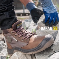 Safety Jogger Safety Shoes - Dakar Brown