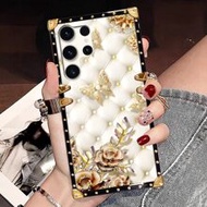 1 ชิ้น เคสโทรศัพท์แฟชั่นกันกระแทก ลายผ้าสักหลาดสี่เหลี่ยมผืนผ้า เหมาะสำหรับ Samsung S26 Ultra/S26/S2