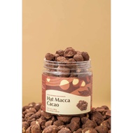 Hạt Macca Vị Ca Cao đậm đà Maca Hills Caccao Nguyên Chất (Hạt Mắc Ca Vị Sô cô la) Hộp 100gr