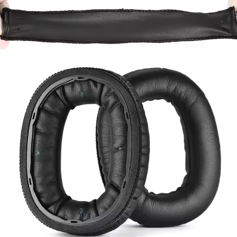 Replacement Earpads Headband Cover Compatible with MARSHALL Monitor II 2 ANC Wireless Headphone Ear 