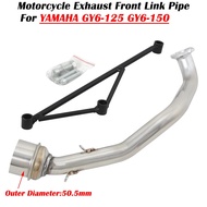 For YAMAHA GY6-125 GY6-150 GY6 125 125CC 150 150CC Motorcycle Exhaust Moto Escape System Modified Mu