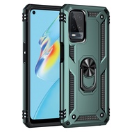 OPPO A54 4g Case Shockproof Kickstand Armor Hard Phone Case OPPOA54 Back Casing Cover