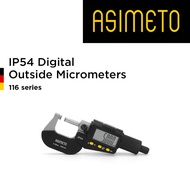 Asimeto ดิจิตอลไมโครมิเตอร์ IP54 Digital Micrometer 0-25 มม 25-50 มม 50-75 มม 75-100 มม 100-125 มม 1