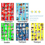 TXT 93pcs STICKERS PACKS WATERPROOF tomorrow by together yeonjun soobin beomgyu hueningkai taehyun FIGHT OR ESCAPE PC