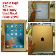Apple iPad 2 16gb Wi-Fi