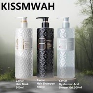 500ml Caviar Cleansing & Moisture Shampoo/Conditioner Caviar Keratin Hair Mask/Caviar Shower Gel Ami