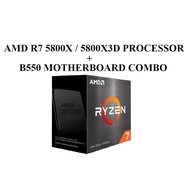 AMD R7 5800X / 5800X3D + Asus / Gigabyte / MSI B550M Motherboard COMBO