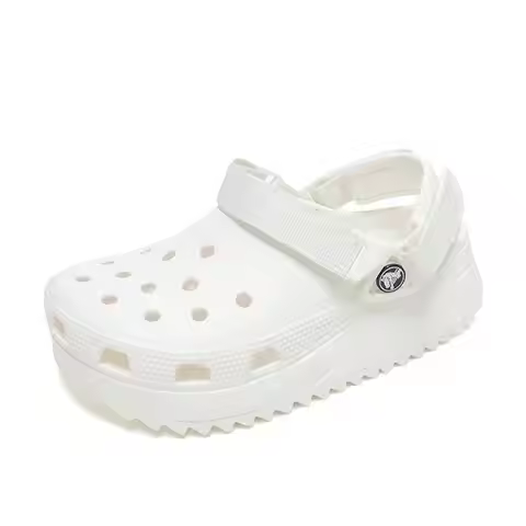 Crocs Classic Hiker Men Women Unisex Platform Clog Sandal Slipper White 206772-143