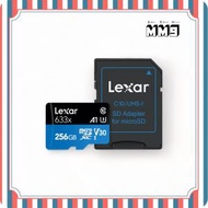 LEXAR- MICROSDXC 633X 256GB 連SD卡轉接器 [原廠行貨]