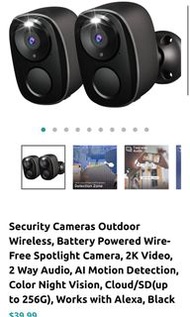 O-KAM PRO CAM門口攝影機免插電無線家用入戶大樓WiFi 充電監控免打孔室外手機遠端