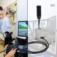 NEX Universal Sequential Shifter for PC Racing  Precised Gear Shifter Plug and Play Aluminum Alloy U