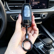 Audi A3 A4 B9 A6 A7 Transparent Tpu Car Key Case Cover Audi 4K A8 E-tron Q5 Q8 C8 D5 SQ8 Auto Access