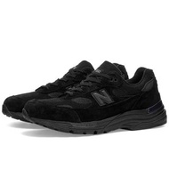 New Balance 992 EA 全新 US10 Triple Black 黑魂