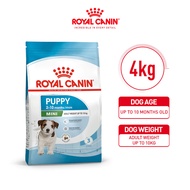 Royal Canin Mini Puppy (4kg) Dry Dog Food Makanan Anak Anjing - Size Health Nutrition