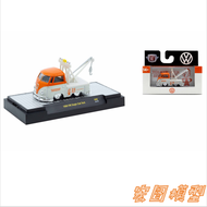 M2 Machines 164 1960 V W Single Cab Truck Alloy Car Model Diecast Vehicle Collectible Toy Classic ดี