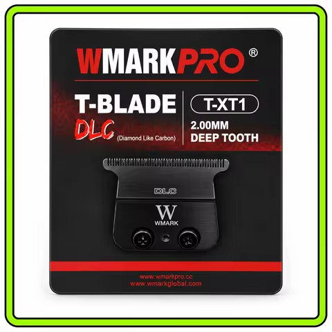 Professional Barber Blade Replacement for WMARK NG-XT1 Hair Trimmer, T-XT1 DLC 0.1mm Precision Clipp