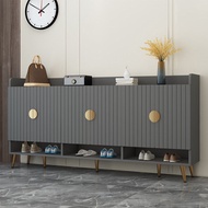 Shoe cabinet shoe boxEntrance Shoe Cabinet Integrated Lobby Entrance Cabinet Nordic Storage Shoe Cab